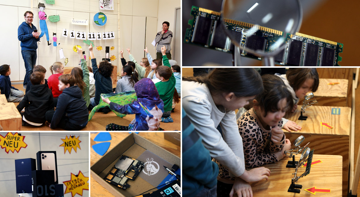 Smartphone Werkstatt für Kids