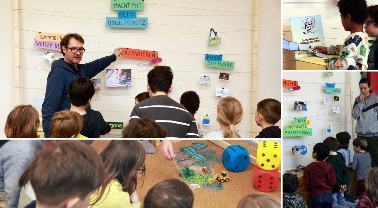 Smartphone Werkstatt für Kids
